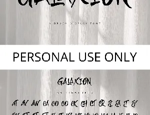 Galaxion font