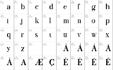 Glistic font