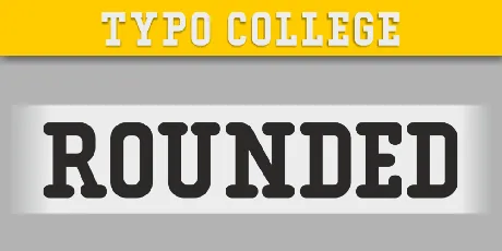 Typo College Dusty Demo font