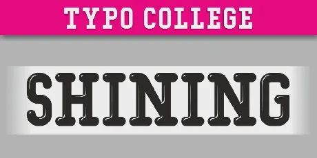 Typo College Dusty Demo font