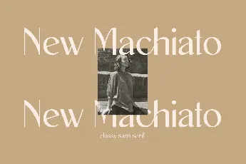 New Machiato font