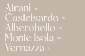 New Machiato font