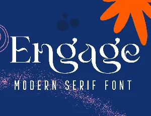 Engage font