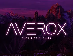 Averox font