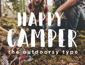 Happy Camper font