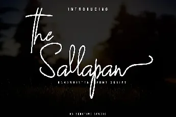 The Sallapan font