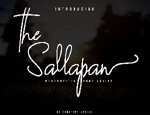 The Sallapan font