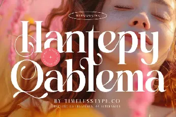 Hantepy Qablema font