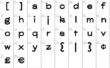 Glora font