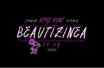 Vtks Beautizinea font