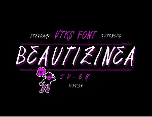 Vtks Beautizinea font