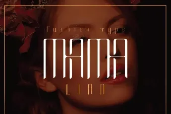 Mama Lian font