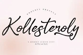 Kollesteroly font