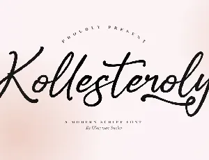 Kollesteroly font