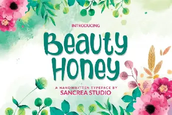 Beauty Honey Script font