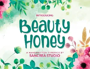 Beauty Honey Script font