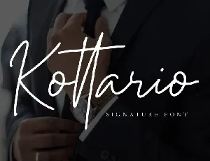 Kottario font