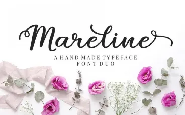 Mareline Script font