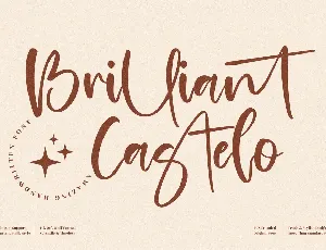 Brilliant Castelo font