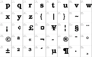 TeX Gyre Bonum font