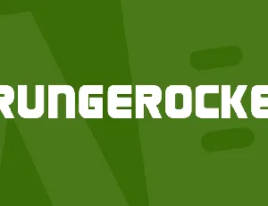 Grungerocker font