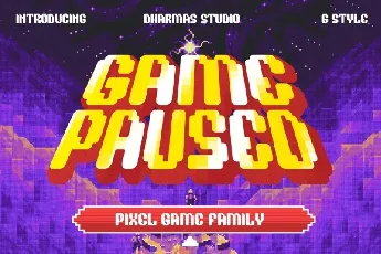 Game Paused font