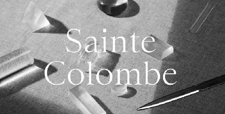 Sainte Colombe Family font