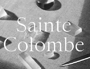 Sainte Colombe Family font