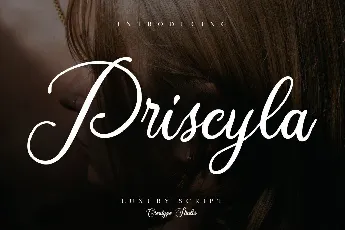 Priscyla font