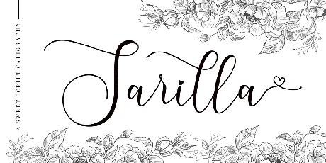 Sarilla Script font