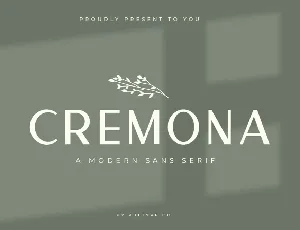 Cremona font