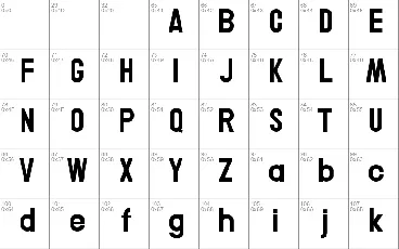 Conero font