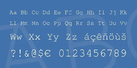 TeX Gyre Cursor font