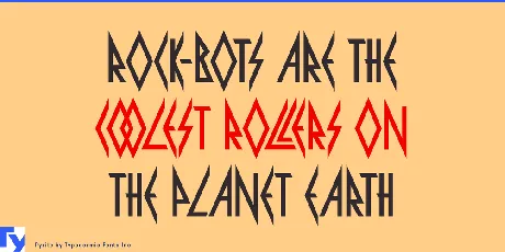 Pyrite font