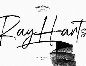 Ray Harts font