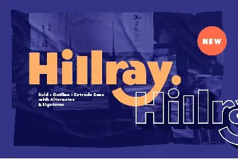 Hillray font