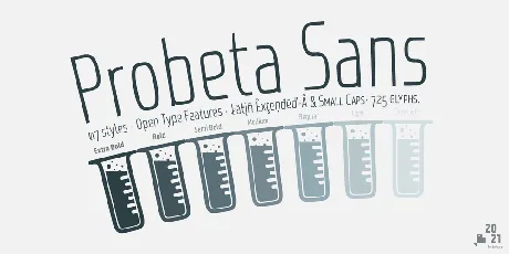 Probeta Sanss font