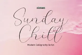 Sunday Chill Script font