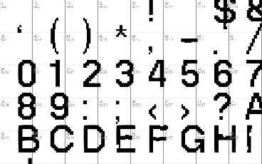 Anti Pixel font