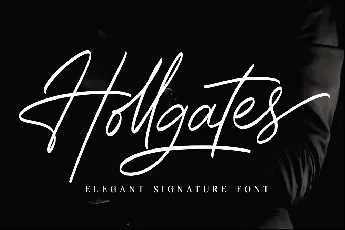 Hollgates font