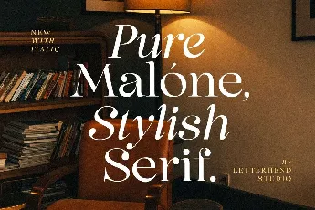 Pure Malone font