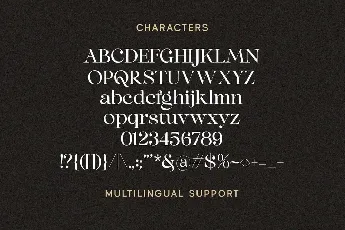 Pure Malone font