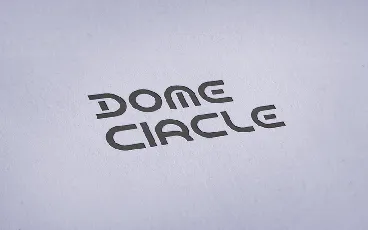 Dome Circle font