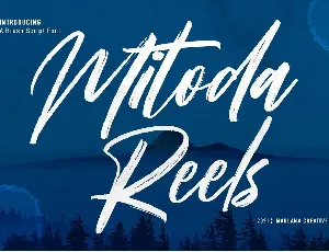 Mitoda Reels font