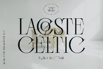 Lacoste Celtic font