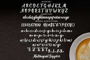 Vanilla Macchiato font