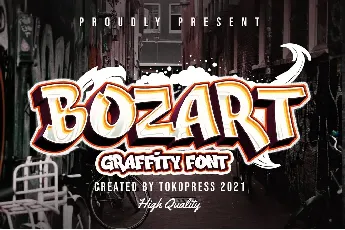 BOZART font