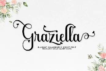 Graziella Script sans font