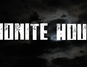 Midnite Hour font