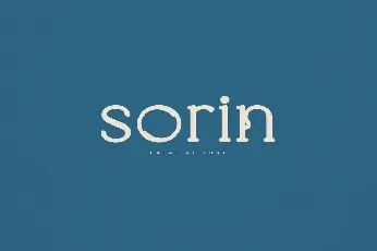 Sorin font